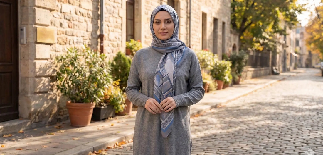 Gri Tunik Üzerine Hangi Renk Şal Gider?