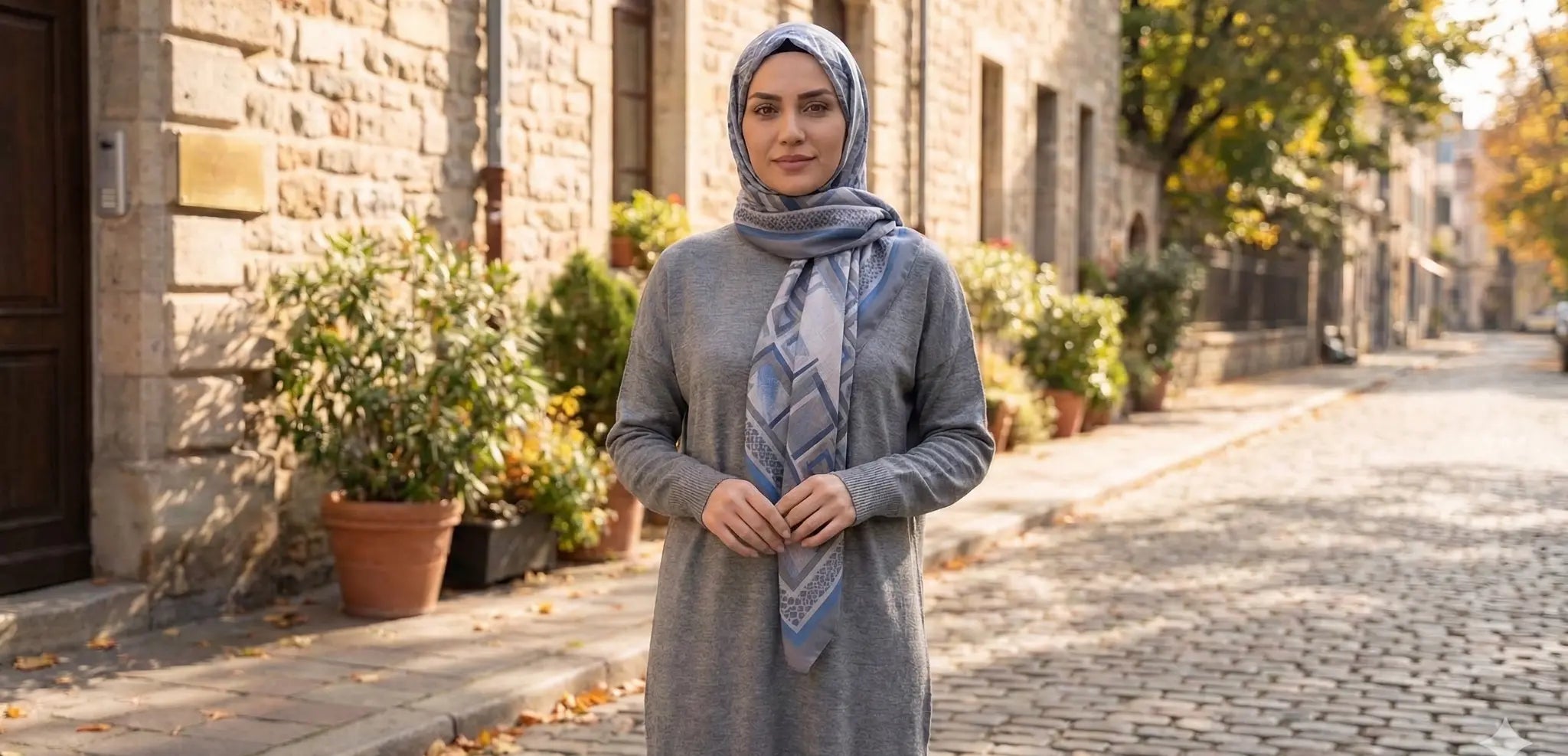 Gri Tunik Üzerine Hangi Renk Şal Gider?